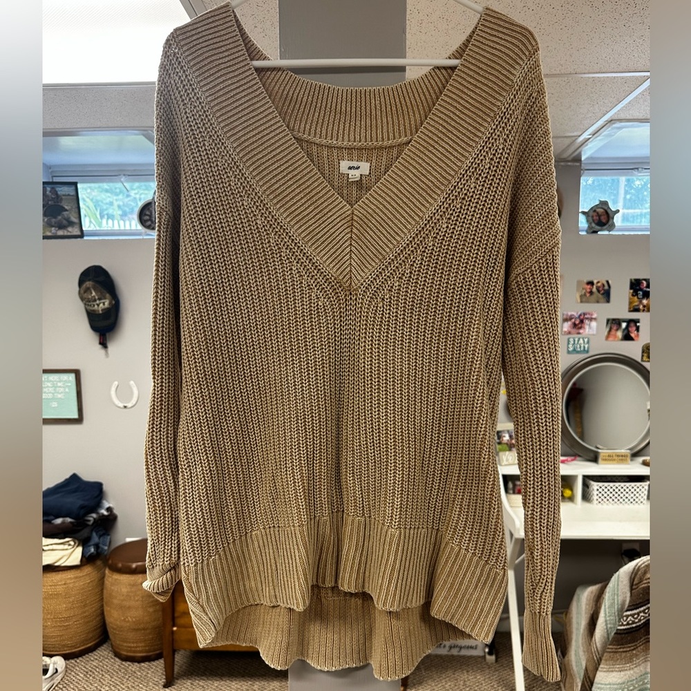 Off the shoulder sweater